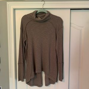 Free People open back long sleeve